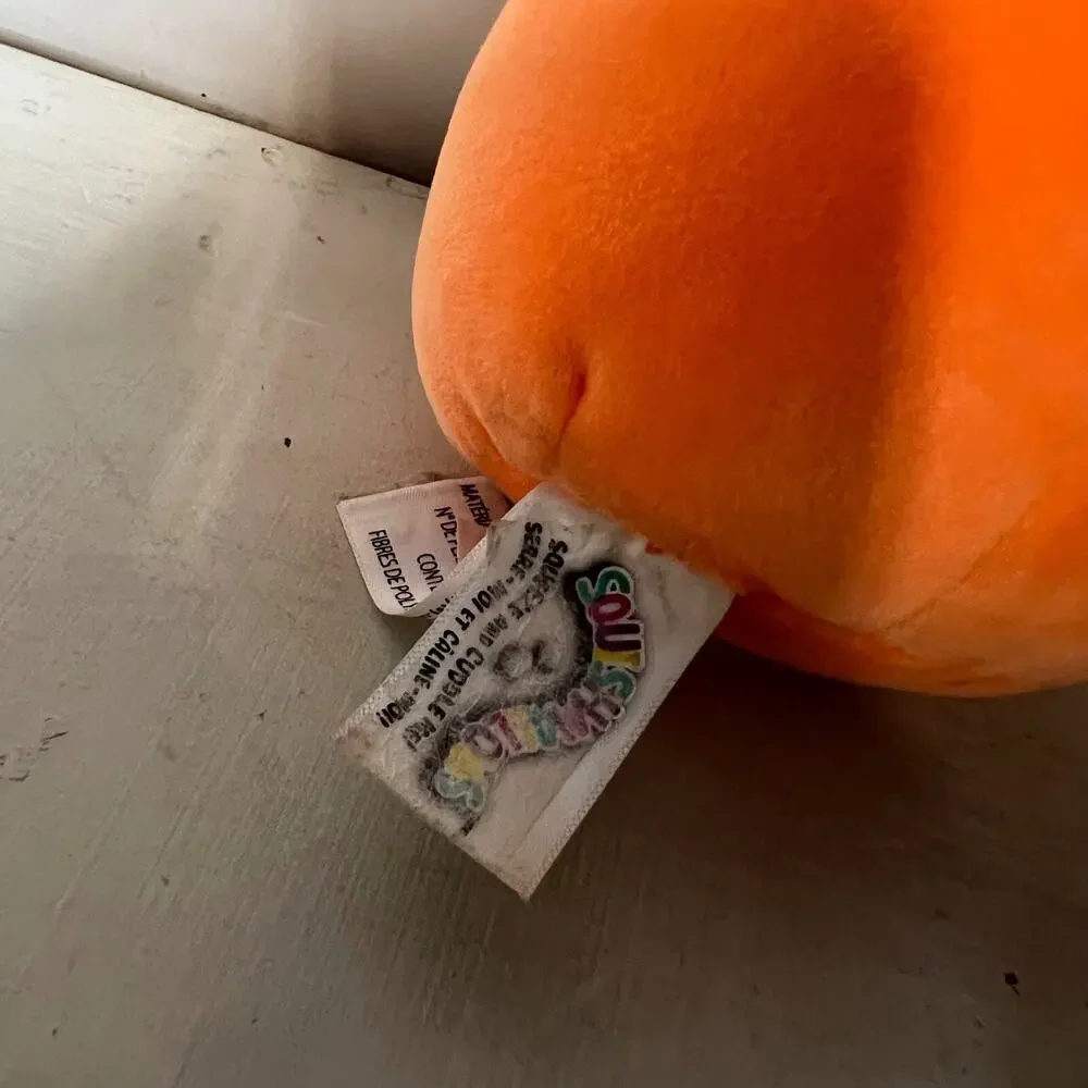 Squishmallow Halloween Plush Orange Pumpkin Jack O'Lantern 2019 5
